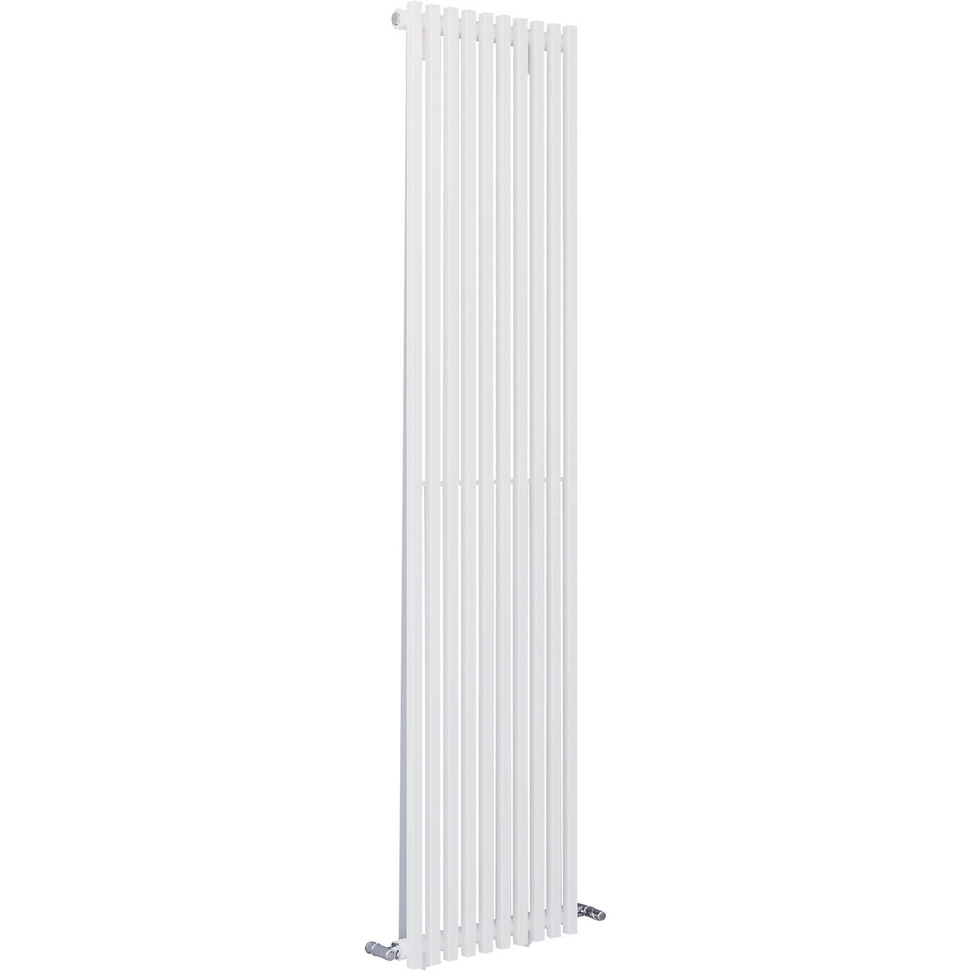 Blyss Designer Radiator White Vertical Steel Modern Indoor (H)180x(W)40cm - Image 3