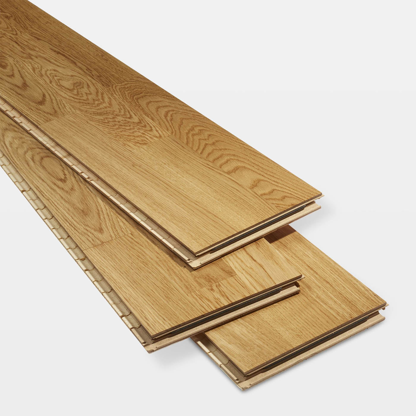 Elkins Oak Engineered Flooring Real Wood Top Layer Natural Finish 1.58m² - Image 4