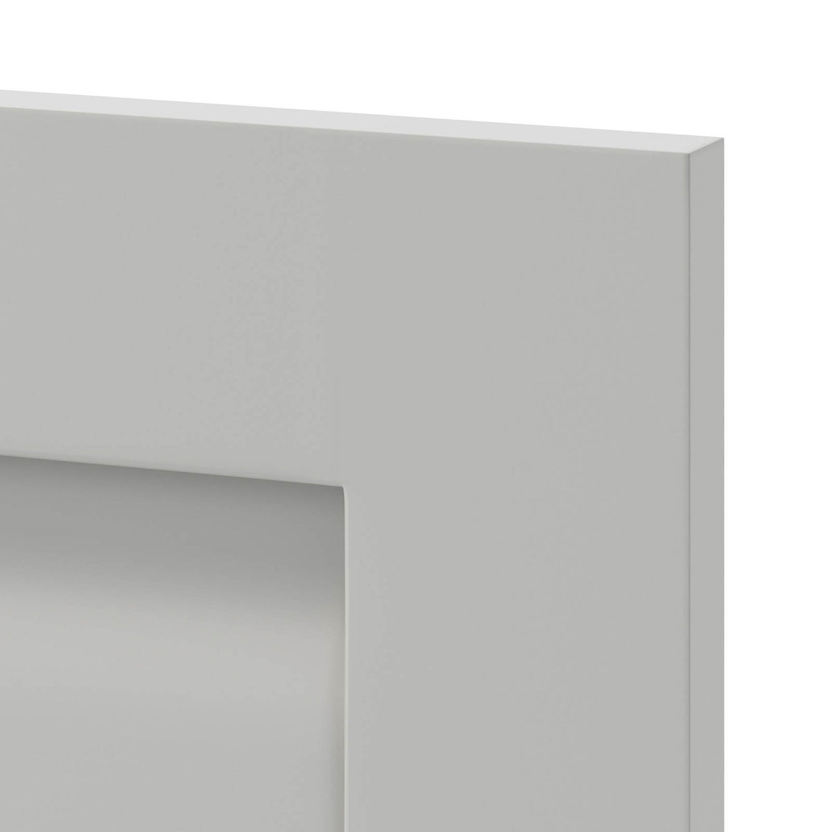 Kitchen Cabinet Door Garcinia Matt Grey Integrated Handle Modern W60xH71.5xT2cm - Image 5