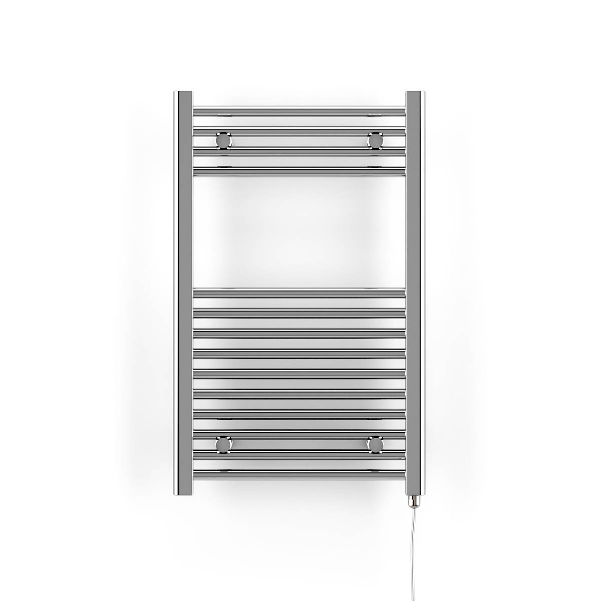 Terma Electric Towel Rail Radiator Chrome Bathroom Warmer Ladder (H)80x(W)50cm - Image 2