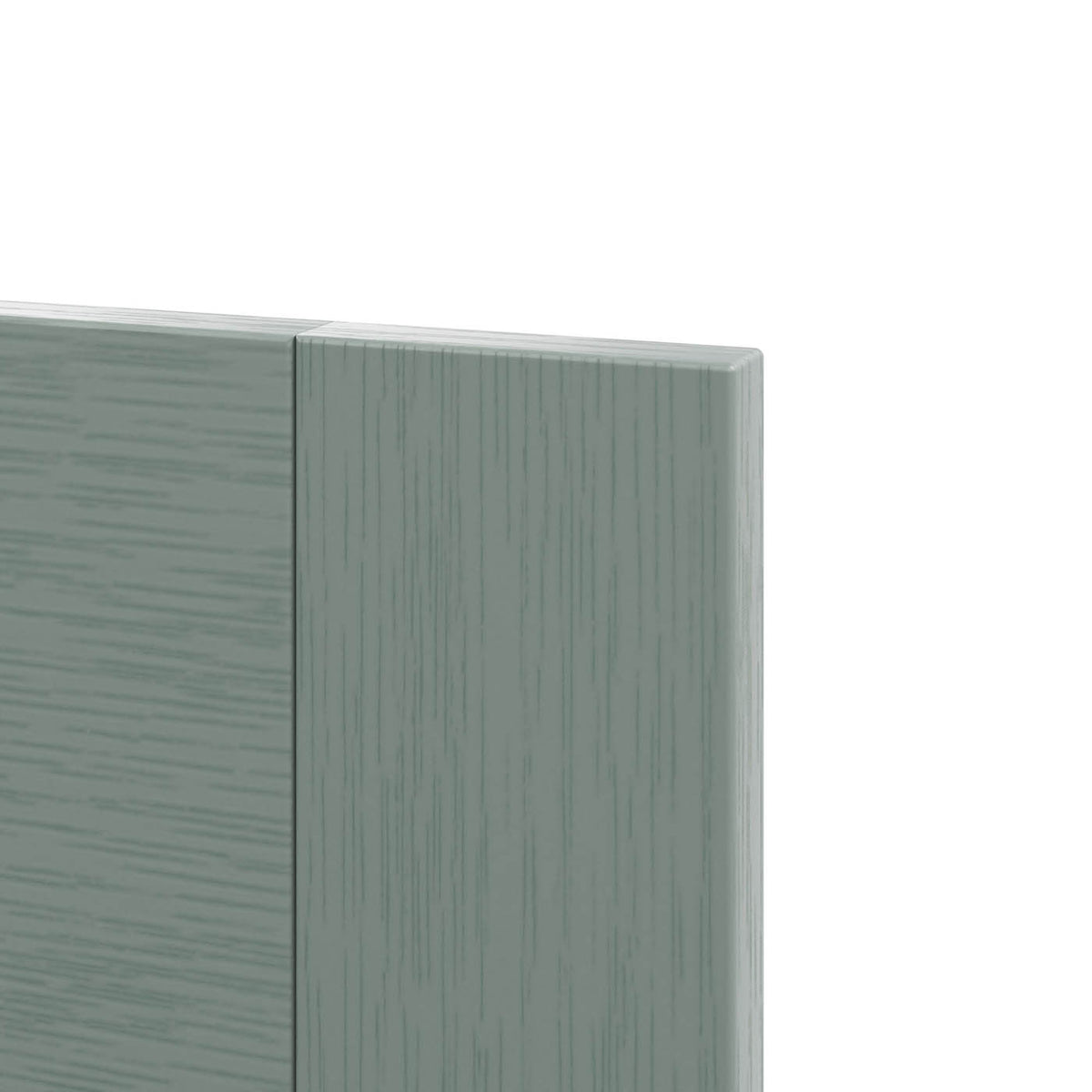 4 Drawer Front Painted Matt Reed Green Wood Effect 4 Pack (H)715mm (W)497mm - Image 4