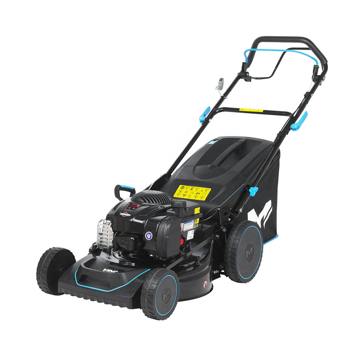 Mac Allister Lawnmower Petrol MLMP550SP46-M&S Rotary 140cc 46cm Grass Cutter - Image 1