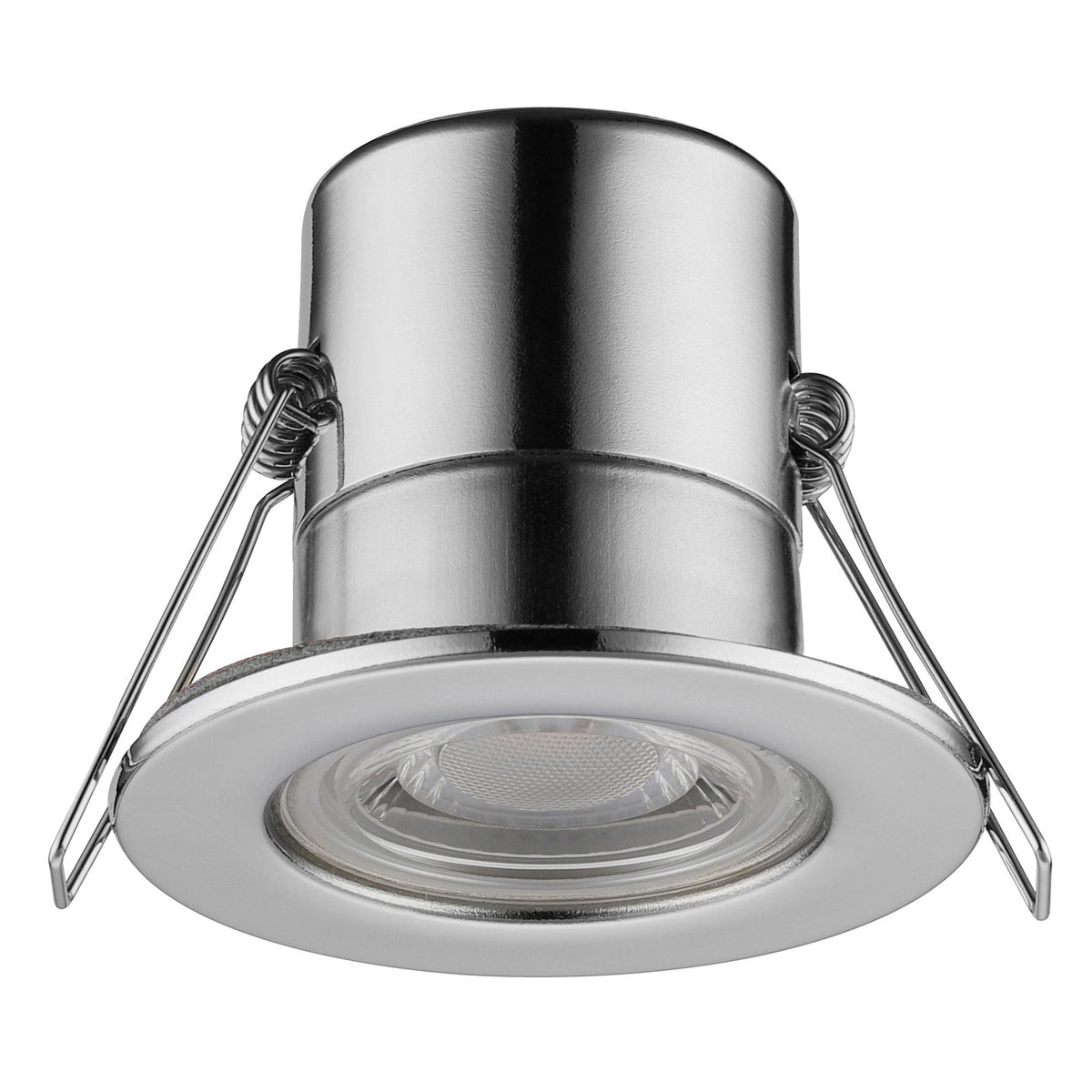 Luceco Downlight EFTE45PC40/6-01 LED Chrome Effect Neutral White IP65 Pack of 6 - Image 4