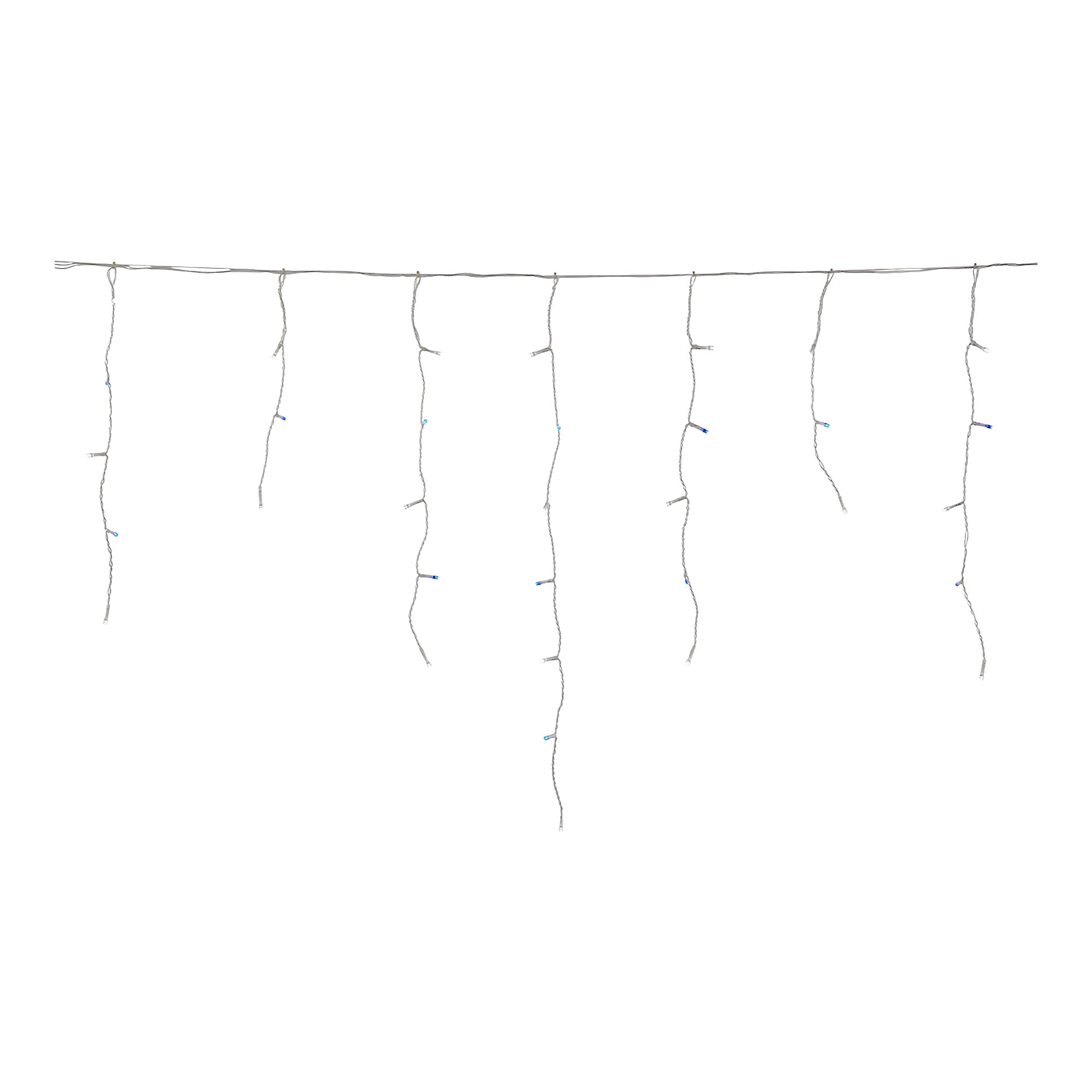 Christmas LED String Lights Cold White Blue Icicle Outdoor 8 Functions 29.8m - Image 3