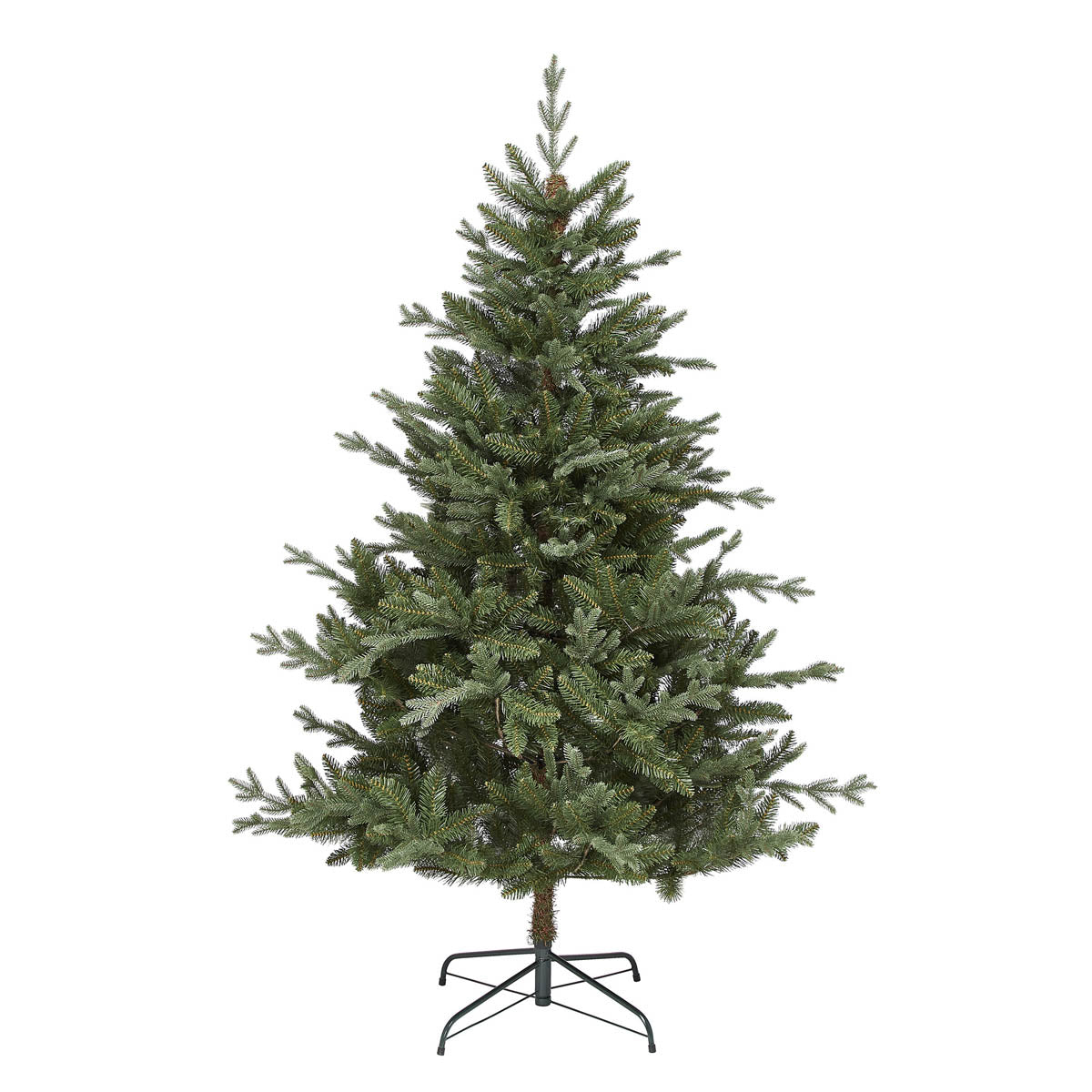 Christmas Tree 6ft Green Hinged Artificial Natural Looking Indoor Decoration - Image 2