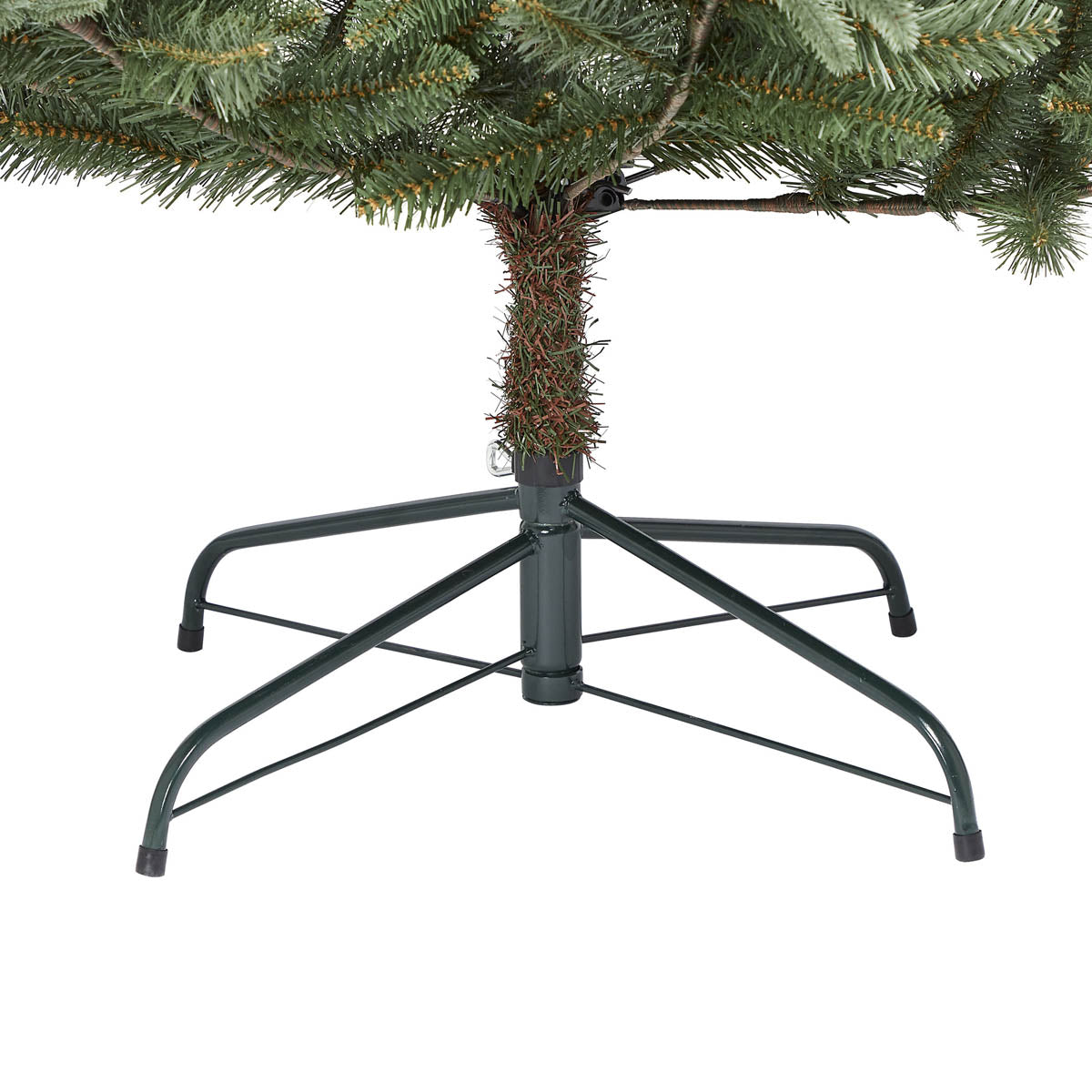 Christmas Tree 6ft Green Hinged Artificial Natural Looking Indoor Decoration - Image 4