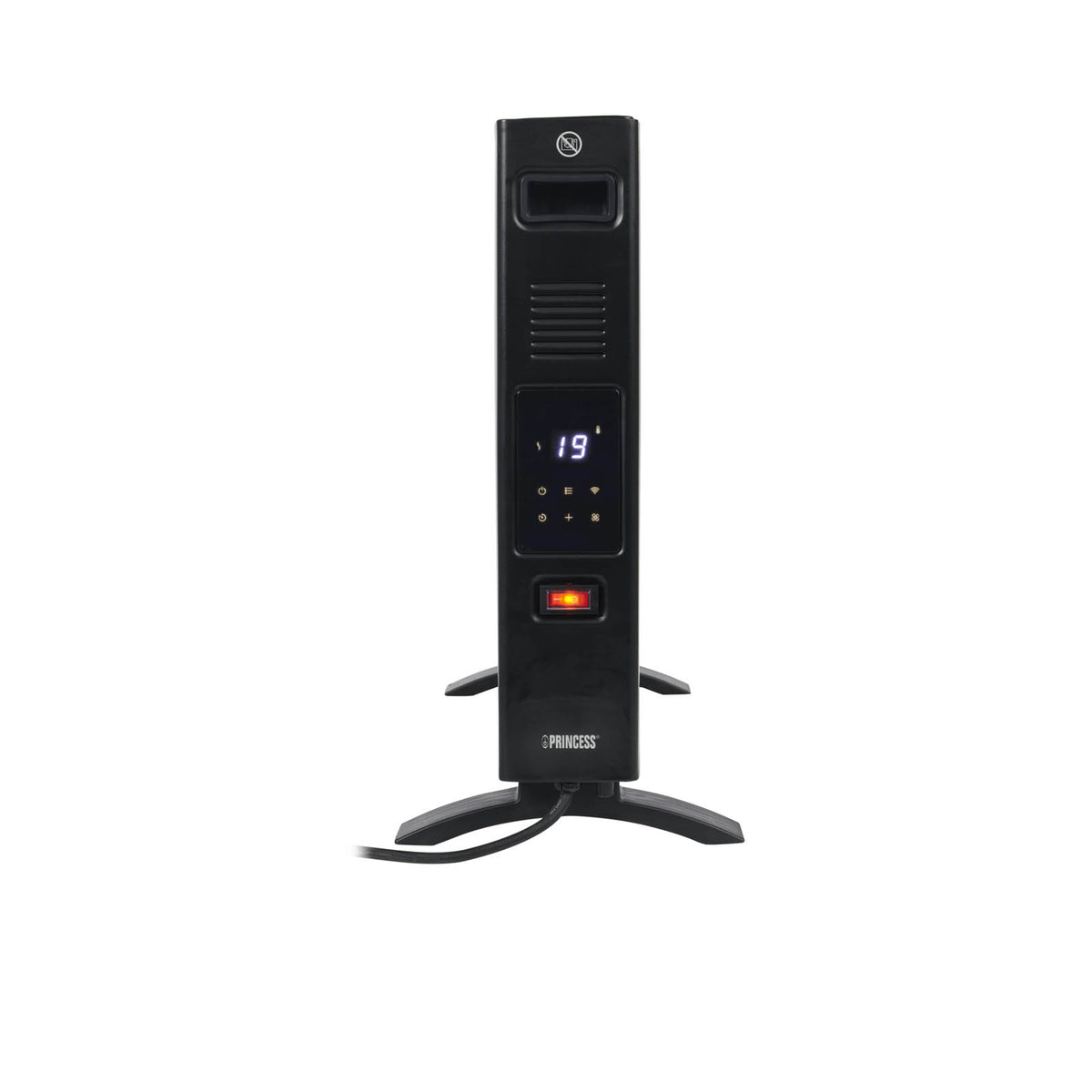 Convector Heater Radiator Smart Electric Black Portable Freestanding Timer 2kW - Image 4