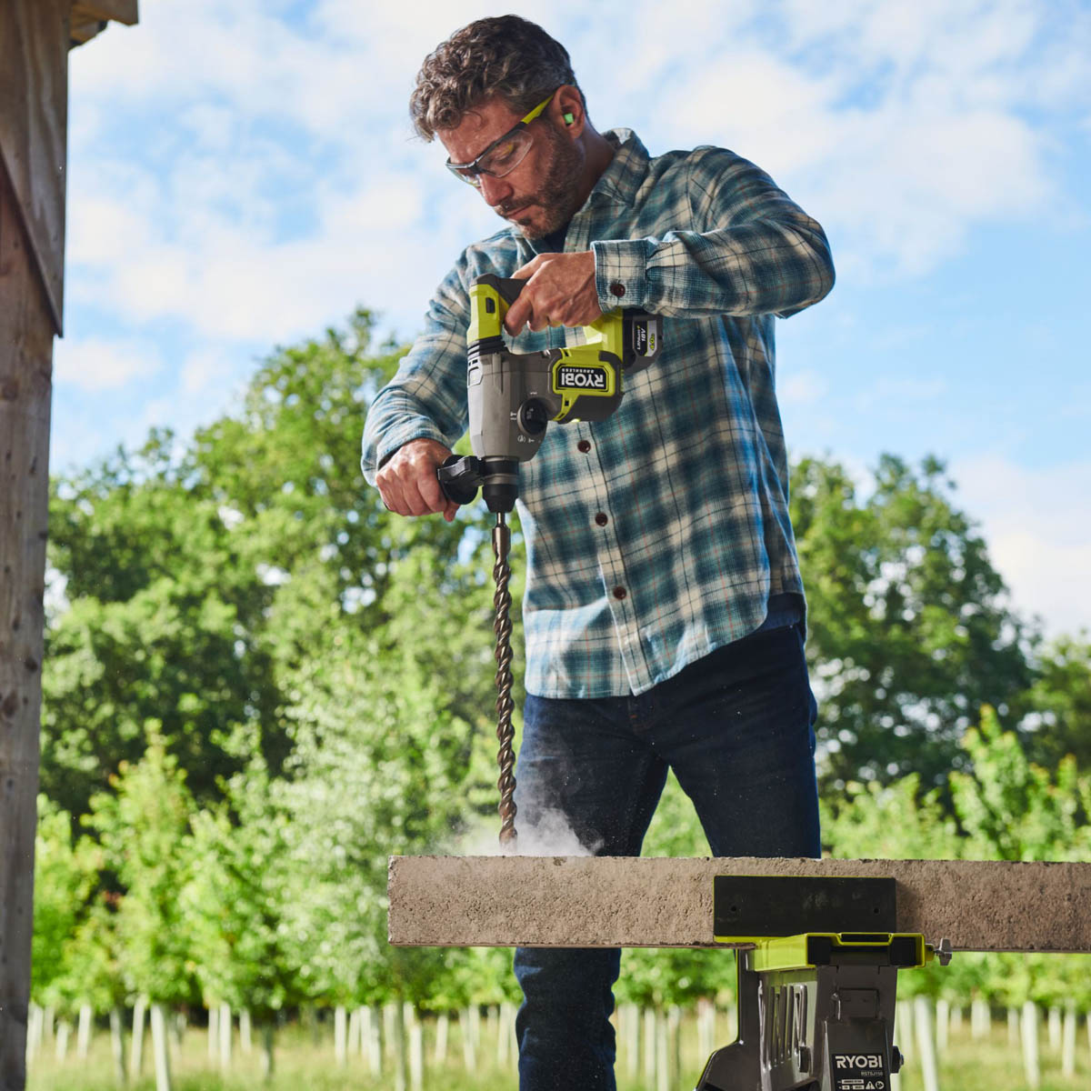 Ryobi SDS Plus Drill Cordless 18V RSDS18BL-0 Brushless Heavy Duty Body Only - Image 2