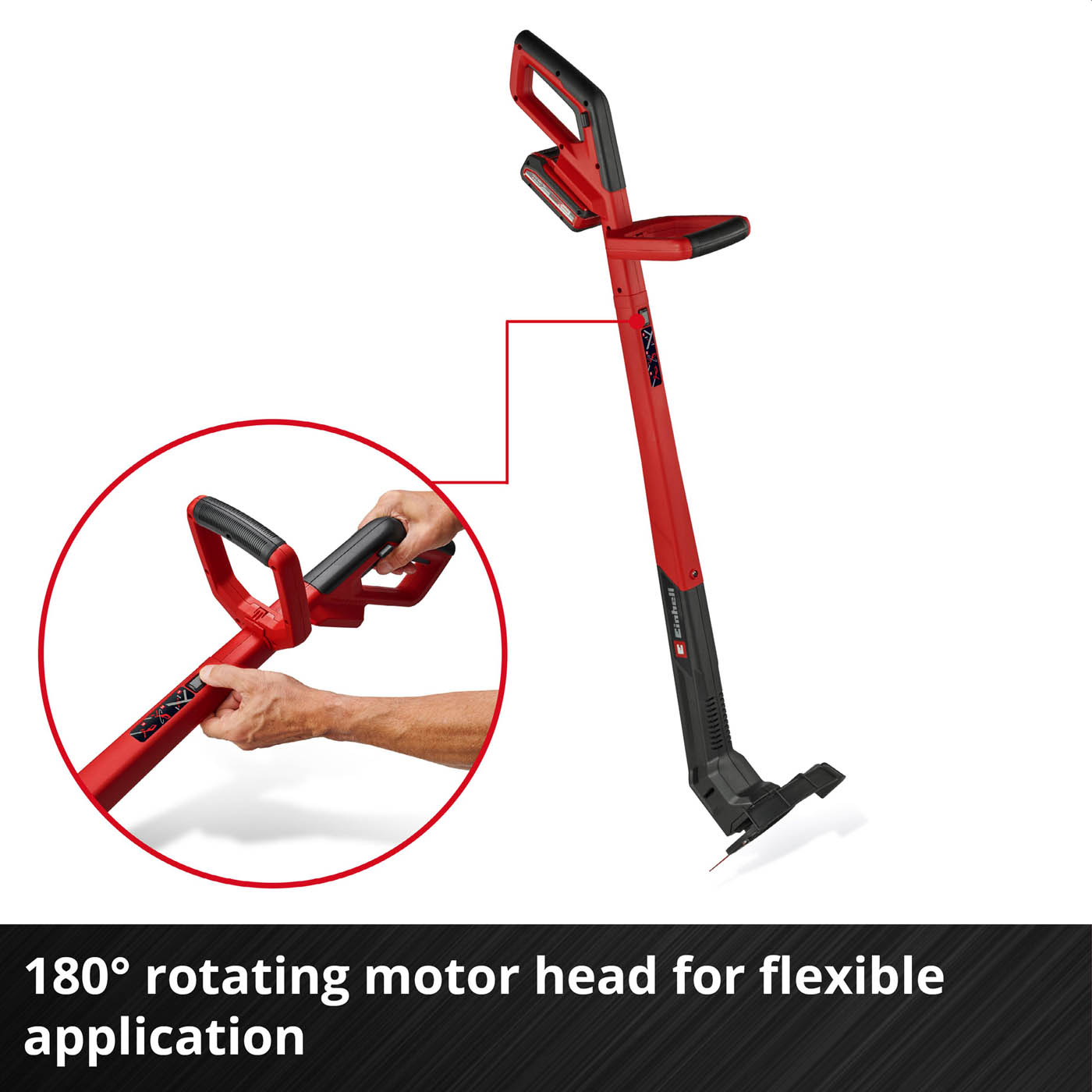 Einhell Lawnmower And Grass Trimmer Set Cordless 18V 4Ah Li-Ion Garden Cutters - Image 5