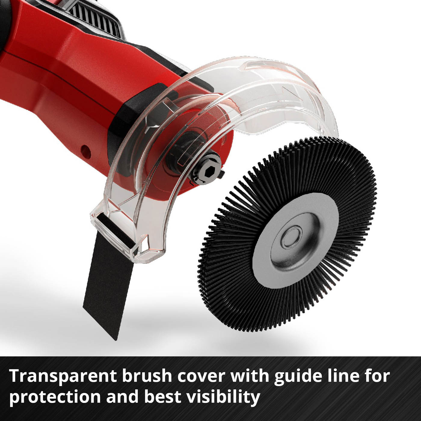 Einhell Patio Cleaner Wire Brush Cordless GE-CC 18/110 Li E-Solo Body Only - Image 7