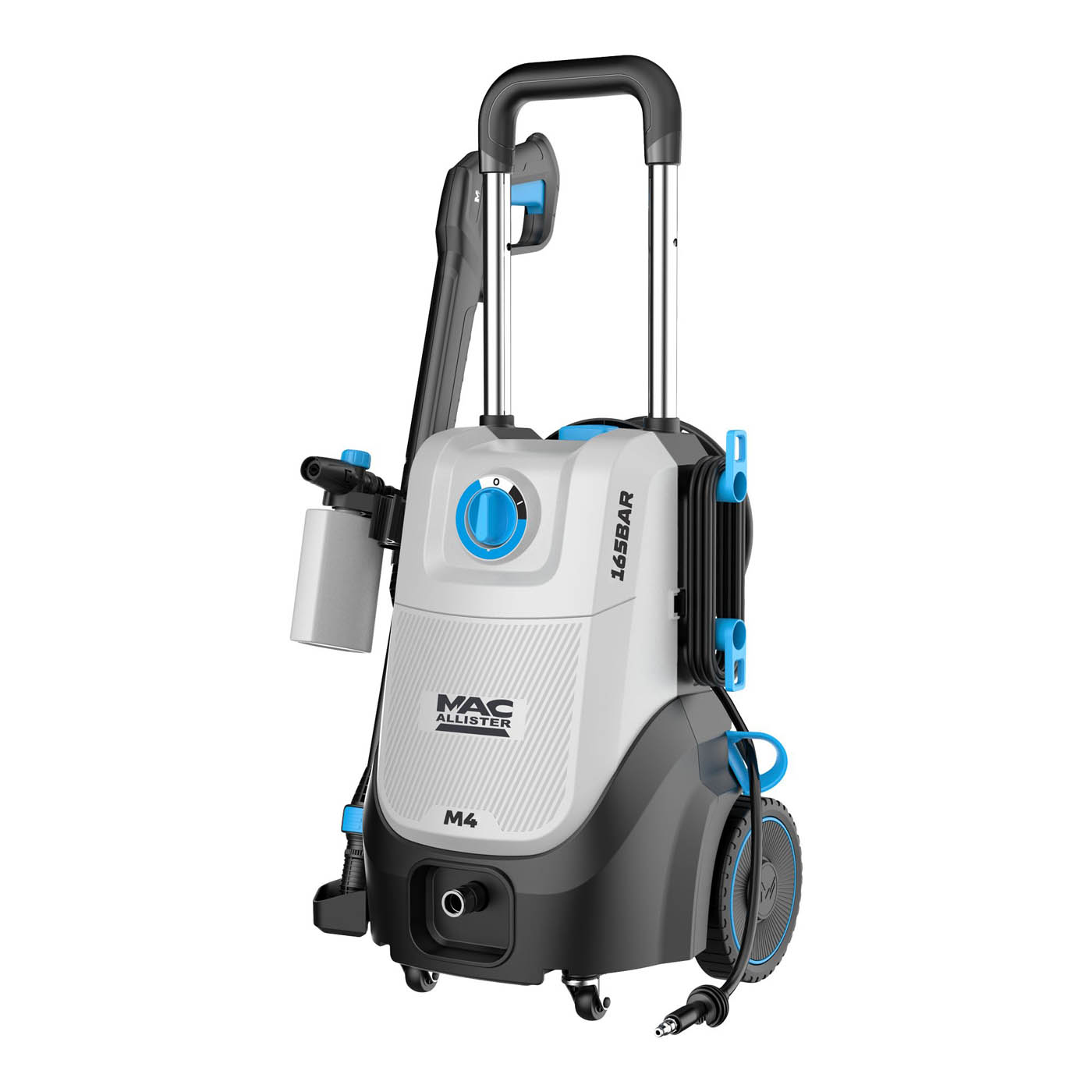 Mac Allister High Pressure Washer Jet M4 Corded 165bar Powerful 2.3kW 240V - Image 1