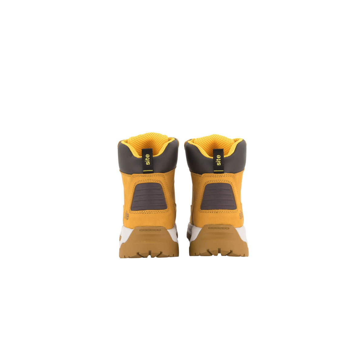 Site Safety Boots Women's Standard Fit Brown Work Shoes Steel Toe Size 3 - Image 5