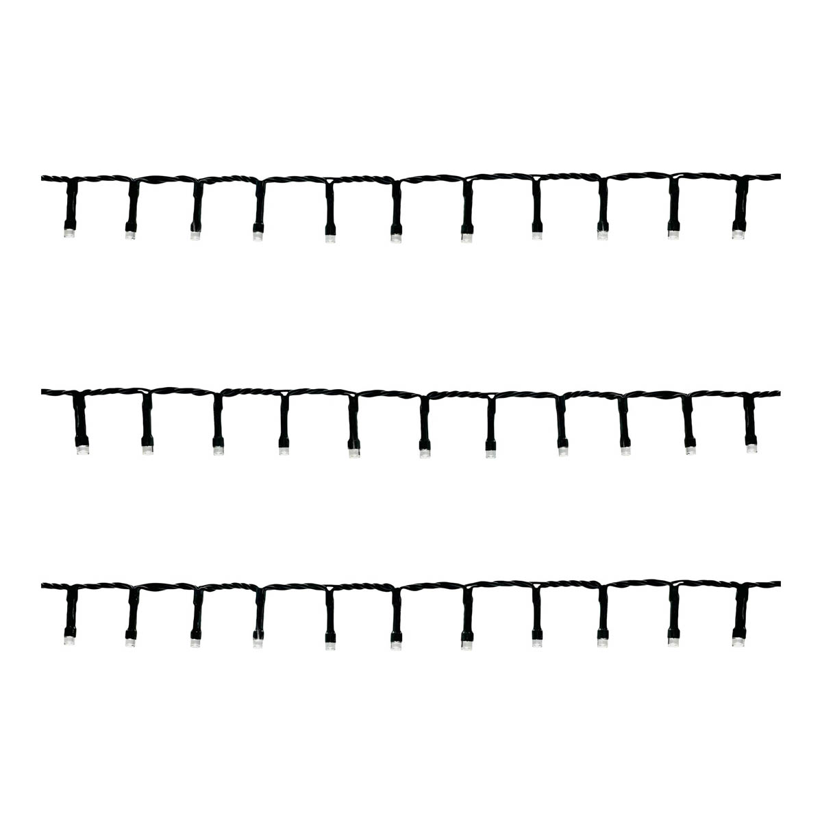 LED Christmas String Lights 1500 Ice White Timer Indoor Outdoor Home 54.97m - Image 5