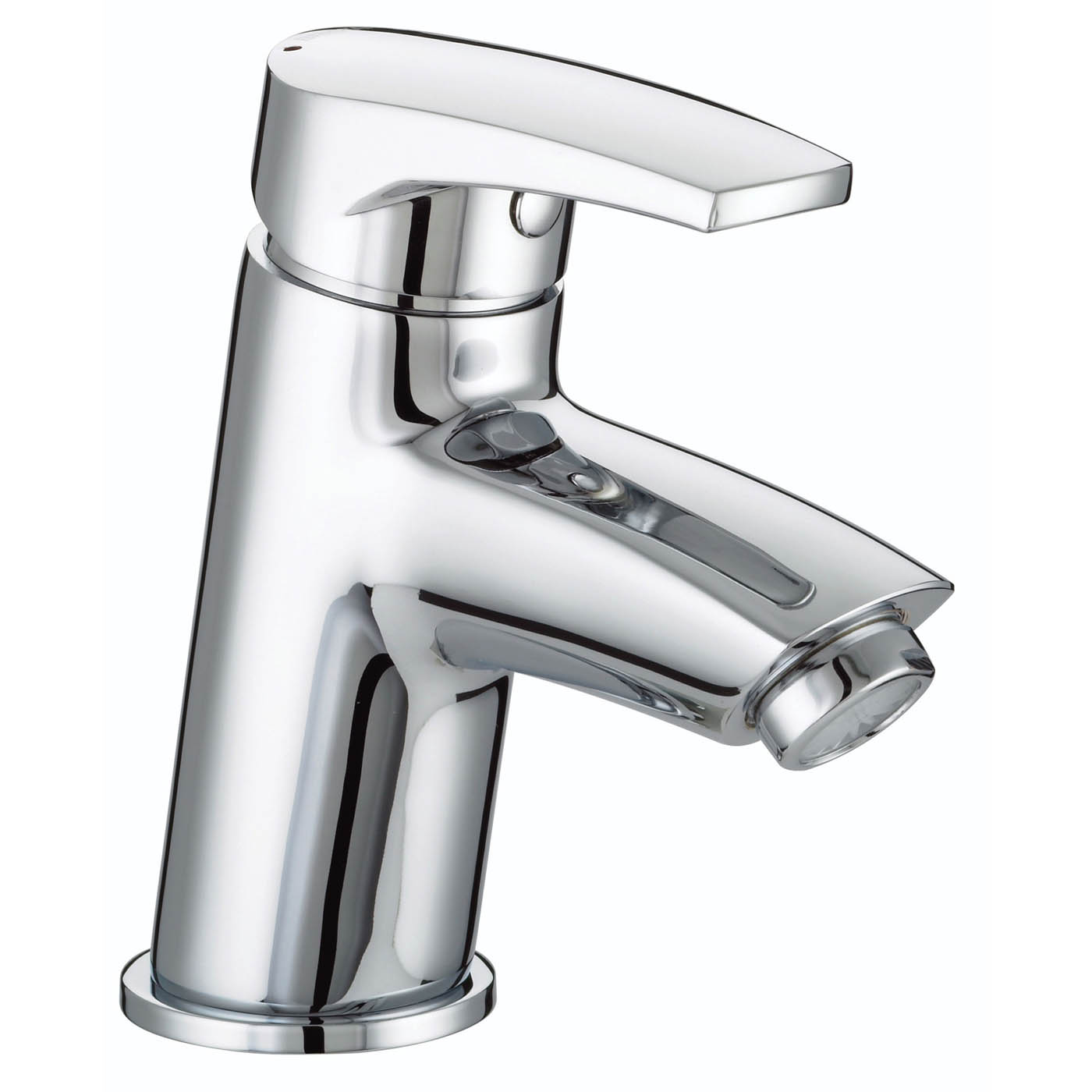 Bristan Bathroom Basin Tap Mixer Chrome Single Lever Clicker Waste Modern - Image 1