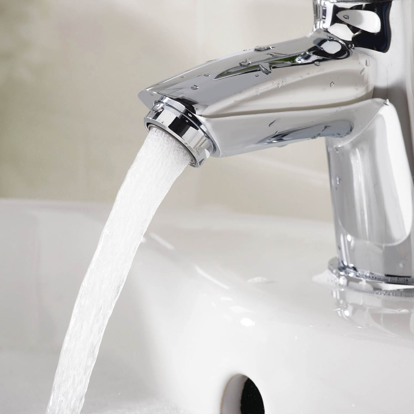 Bristan Bathroom Basin Tap Mixer Chrome Single Lever Clicker Waste Modern - Image 9