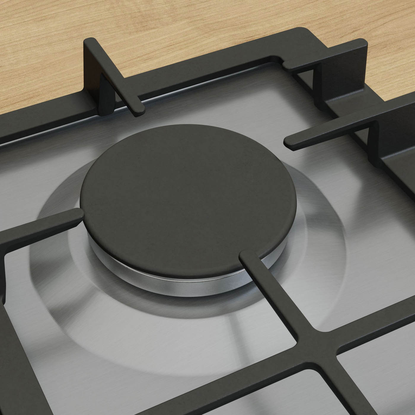 Bosch Gas Hob 5 Burner Series 6 PCS7A5I90 Electric 75cm Stainless Steel - Image 3