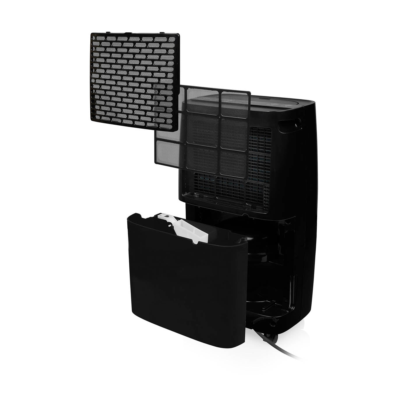 Princess Smart Dehumidifier Matt Black Removes Damp Mould Laundry Drying 12L/Day - Image 2