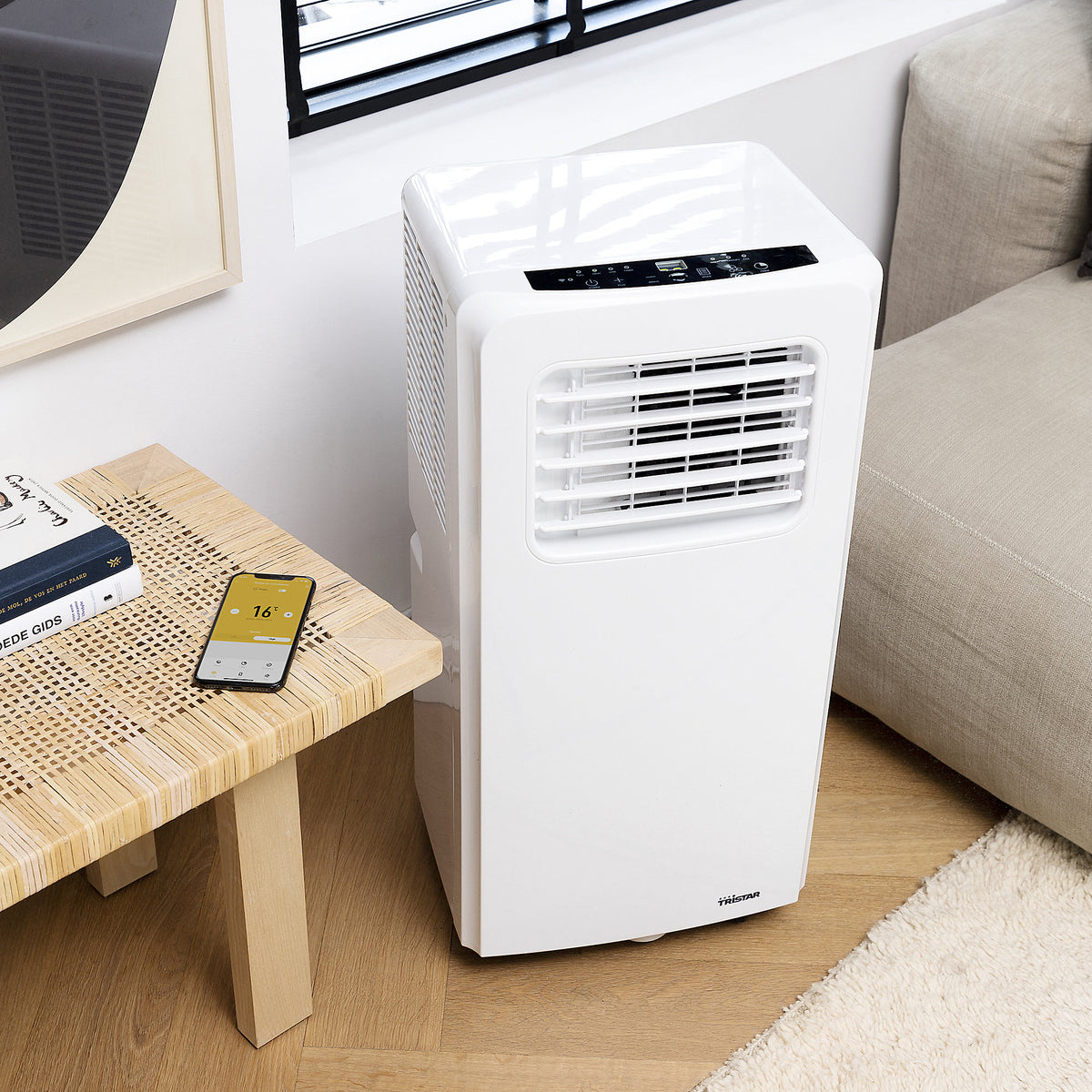 Tristar Air Conditioner Smart White Portable Digital Freestanding 7000BTU - Image 10