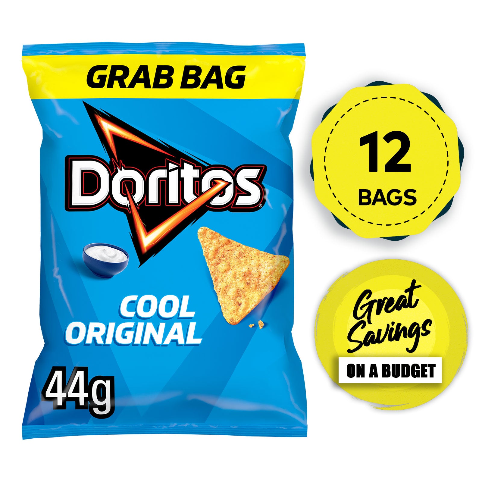 Doritos Tortilla Chips Tangy Cheese Chilli Heatwave Bundle 36 x 44g - Image 3