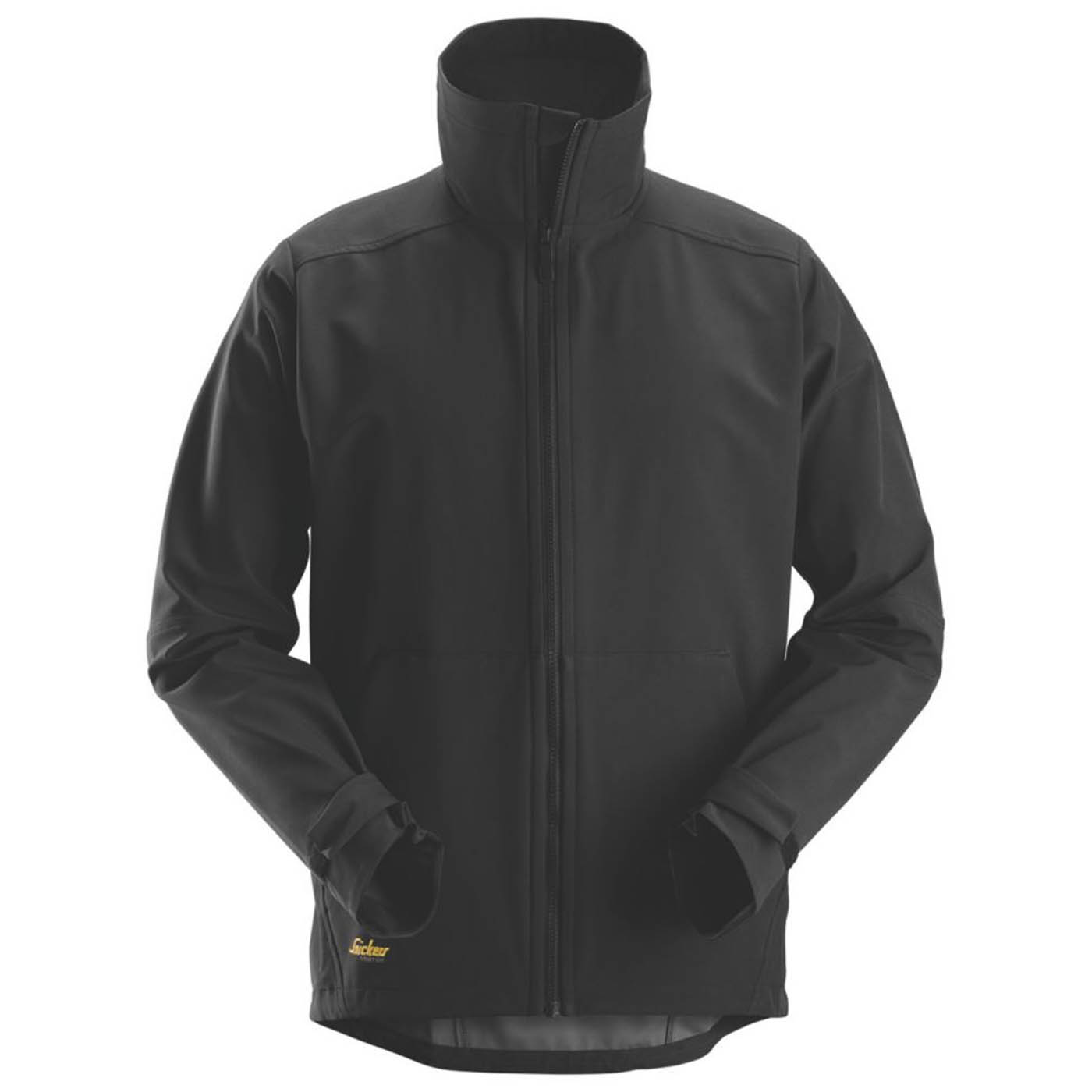 Snickers 1205 Soft Shell Jacket Black 2X Large 52" Chest - Image 1