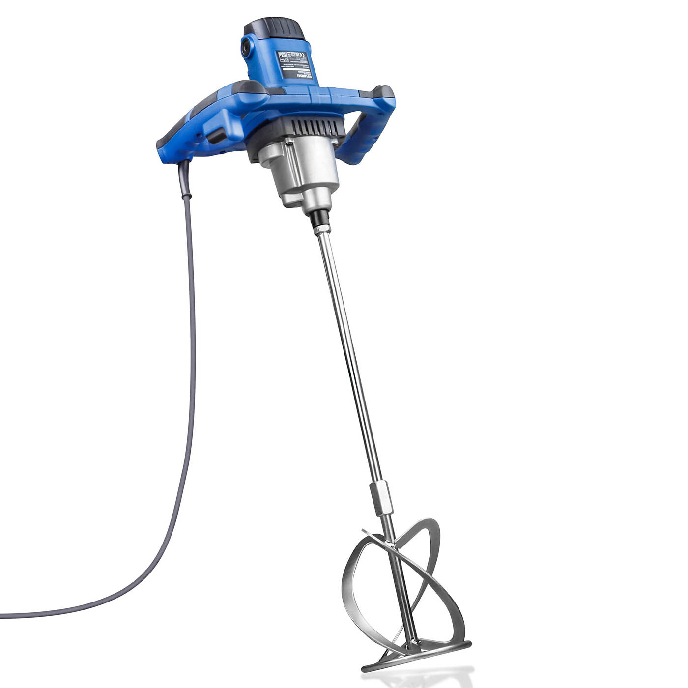 Paddle Mixer Electric HYPM1600E 5 Piece Trowel Set Cement Stirrer Whisk 1600W - Image 1