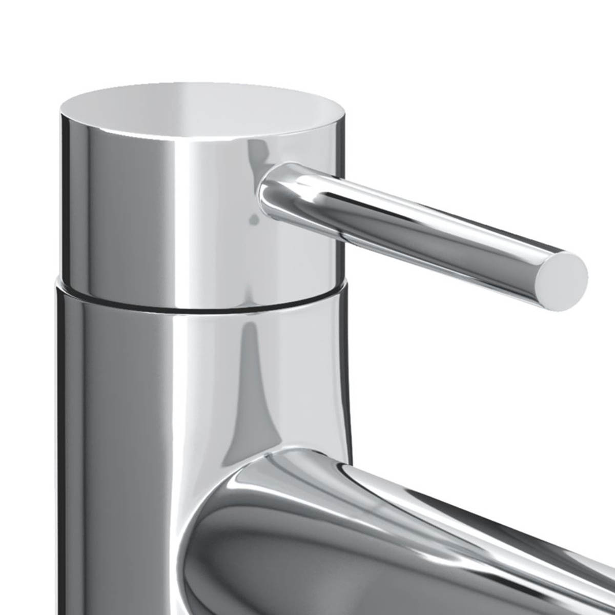 Bristan Mini Basin Tap Mono Mixer Chrome Plated Brass Single Control Modern - Image 2