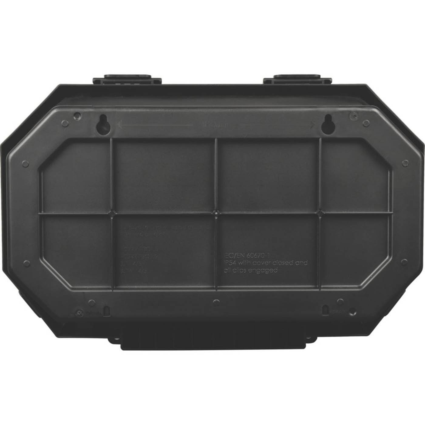 Masterplug Outdoor Enclosure Weatherproof Cable Box IP54 Compact Lockable - Image 3