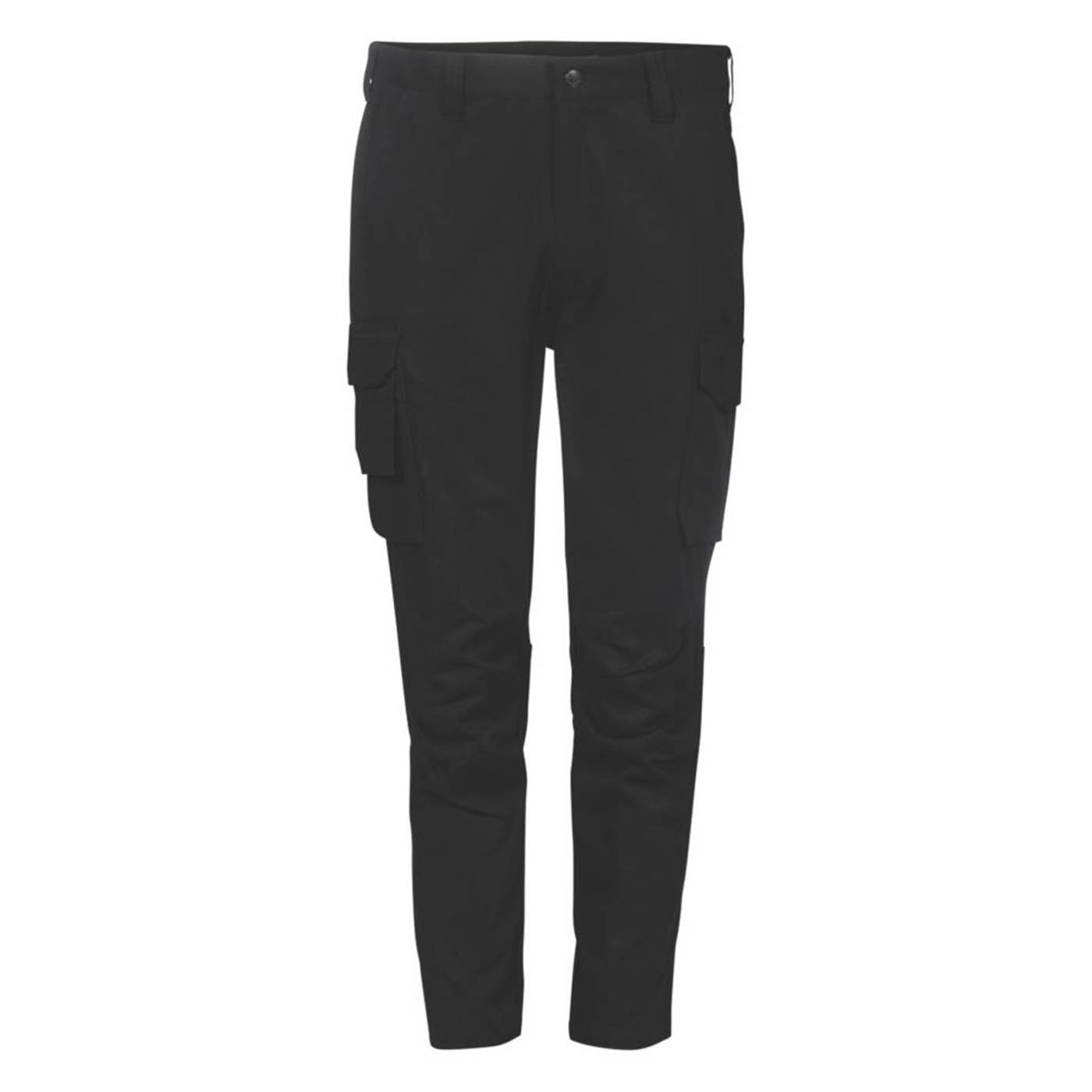 Apache Work Trousers Cargo 6 Pockets Black Slim Fit Breathable 46" W 31-33" L - Image 1