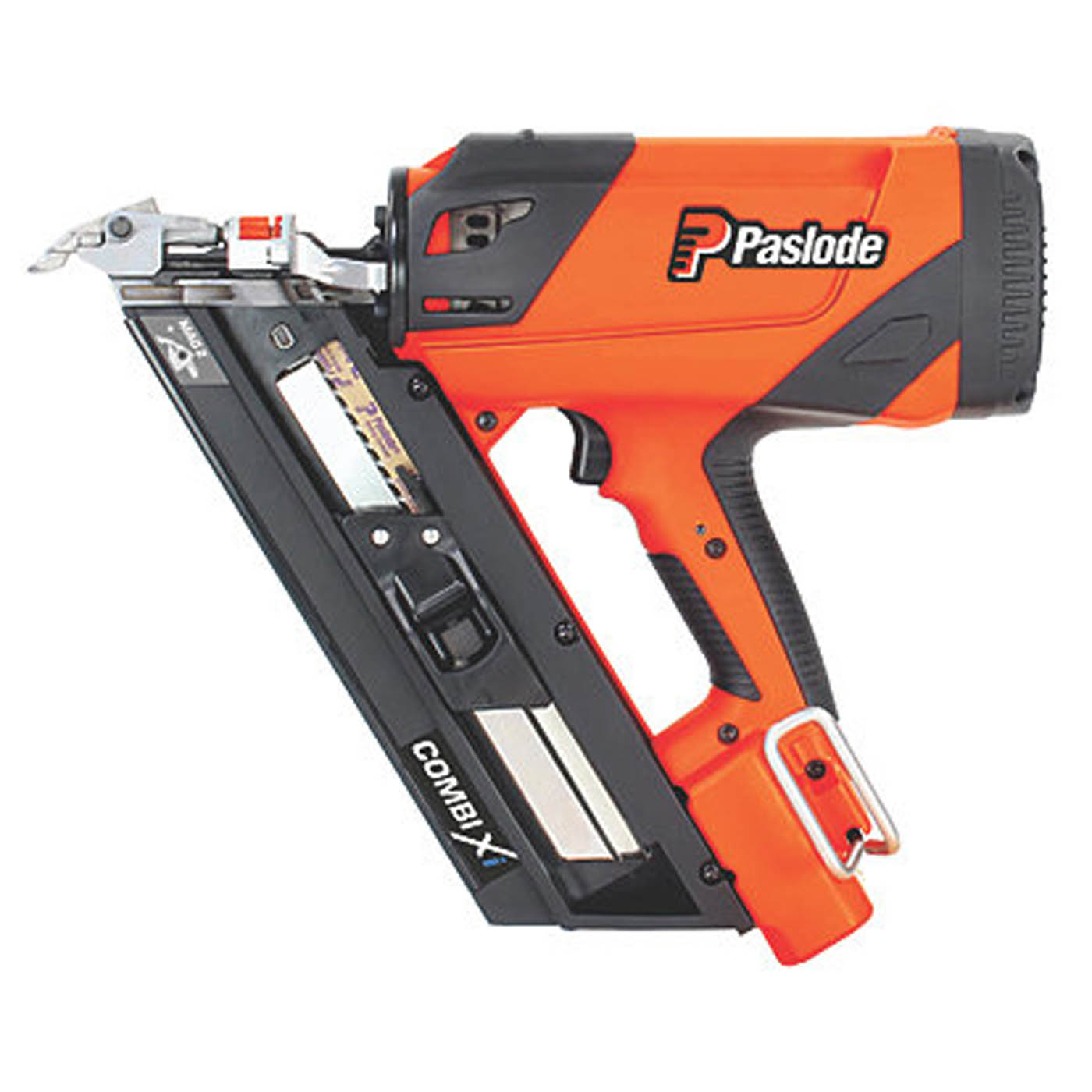 Paslode Gas Nail Gun 7.4V 2.1Ah Lithium Combi Xi First Fix 90mm Angled Ergonomic - Image 4