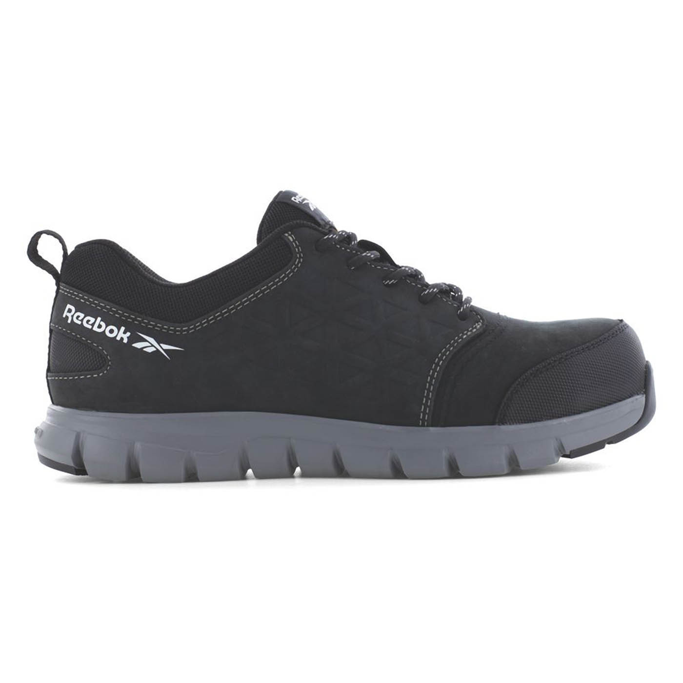 Reebok Excel Light Size 5 Black Water-Resistant Safety Trainers - Image 2