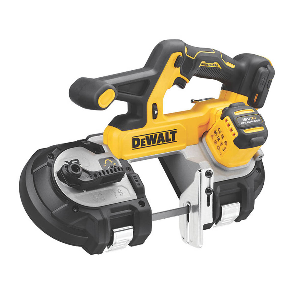 DeWalt Band Saw Cordless 18V Li-Ion CS378N-XJ 86mm Brushless Compact Body Only - Image 1