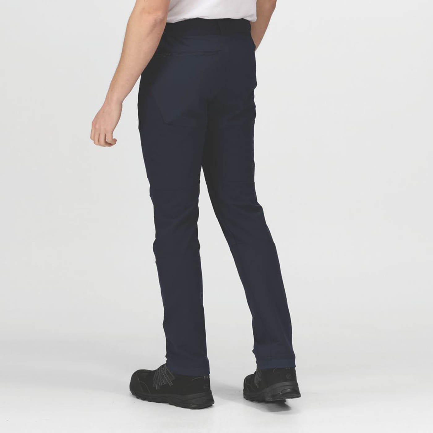 Regatta Mens Work Trousers Prolite Stretch Navy Classic Fit 32" W 29" L - Image 4