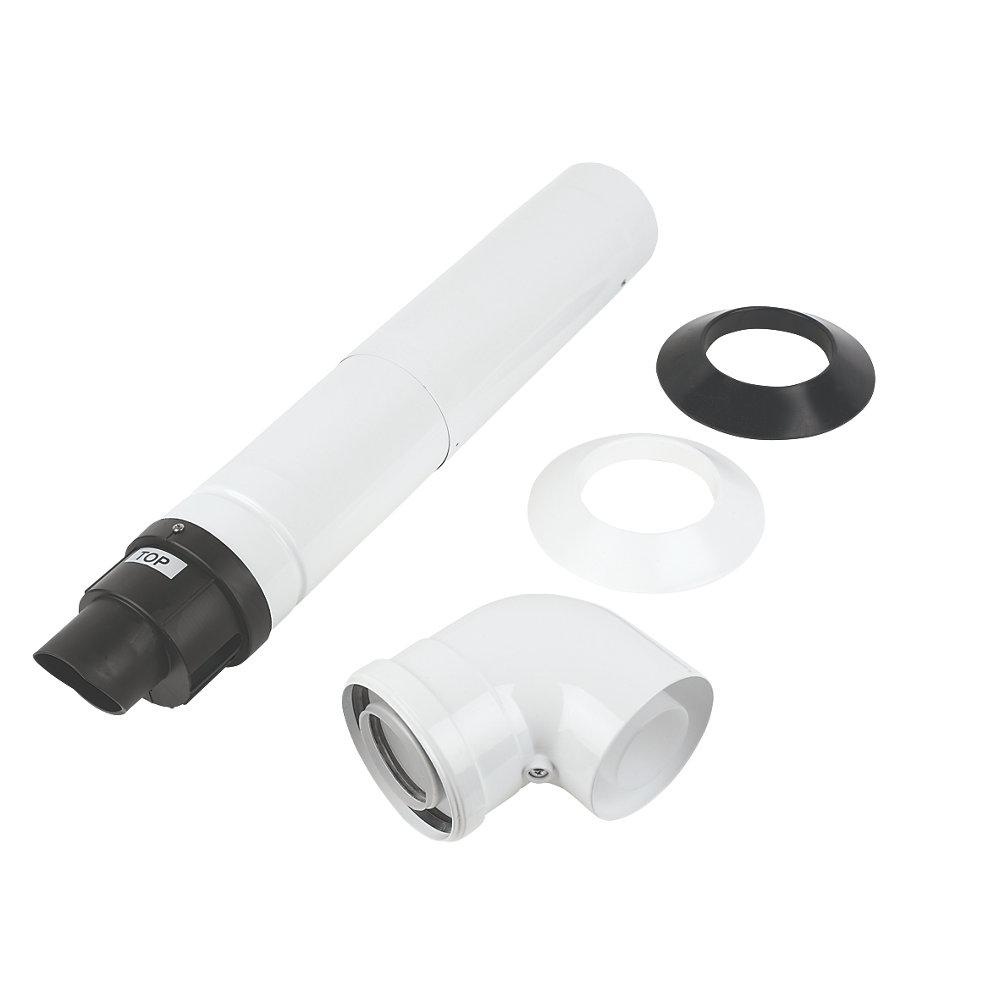 Telescopic Flue For Baxi 200 - 800 Range Of Boilers (L)315-500 x (Dia)60/100 mm - Image 1