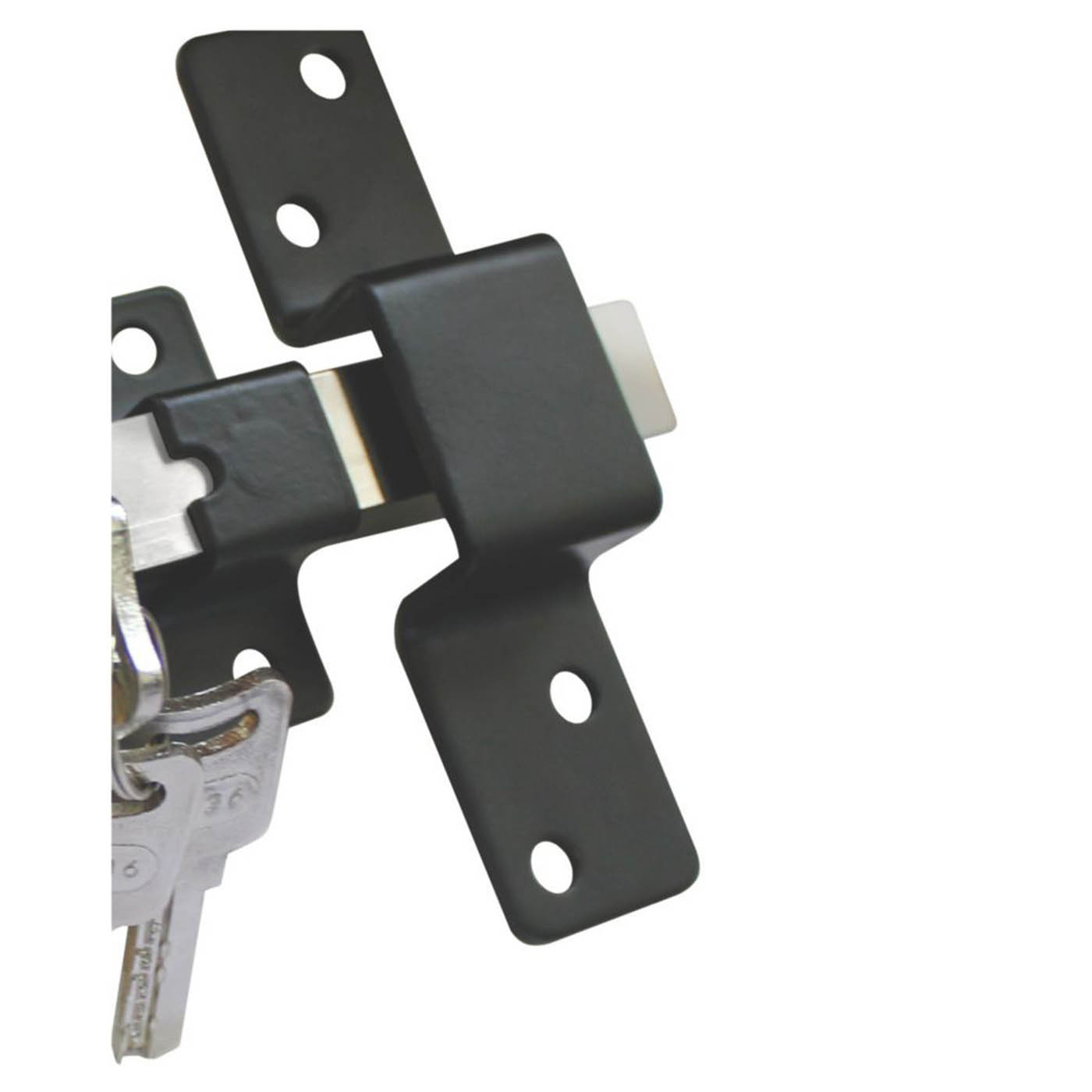 Smith & Locke Gate Bolt Black 130mm - Image 3