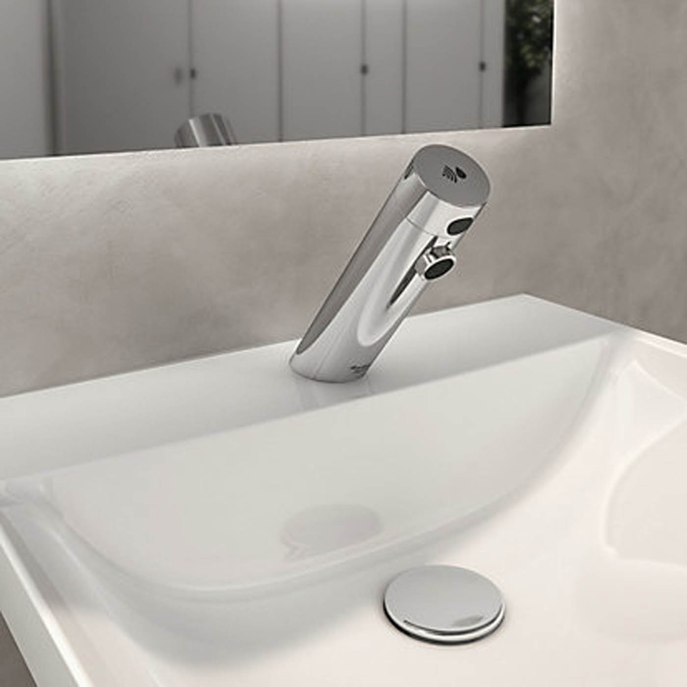 Armitage Bathroom Basin Sensor Tap Mixer Chrome Touch Free Modern Faucet - Image 2