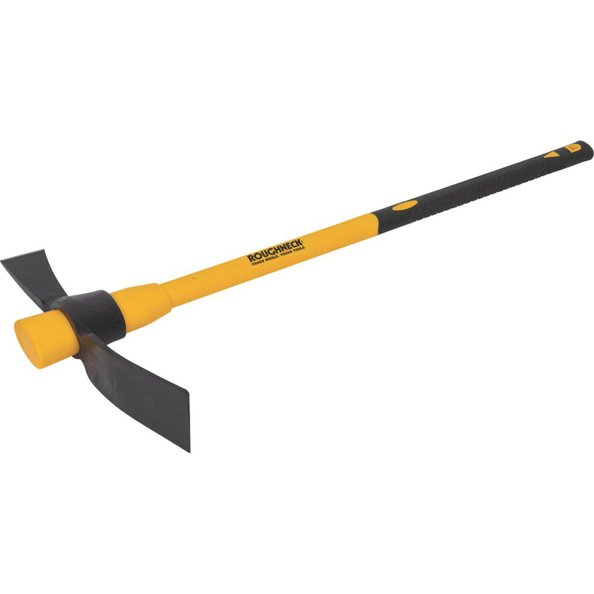 Roughneck Mattock Pick 5lb Forged Steel Head Fibreglass Handle Twin Pack 36in - Image 4