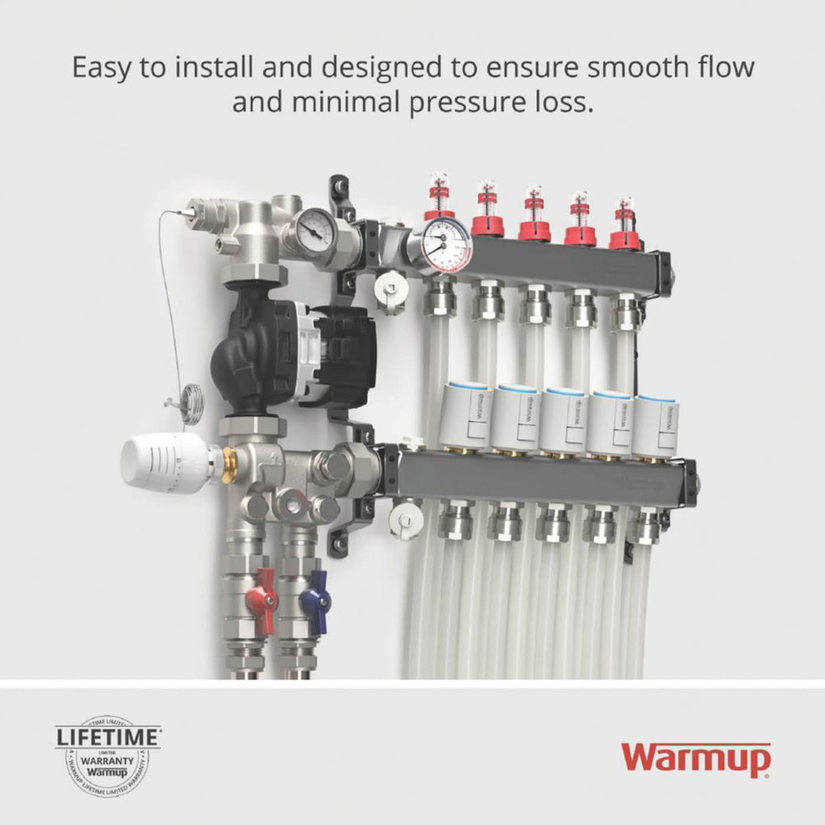 Warmup Compression/Press-Fit/Push-Fit PE-RT Pipe 12mm x 70m - Image 5