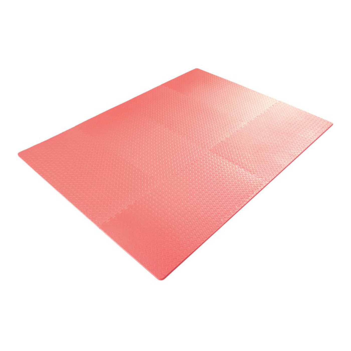 Essentials Interlocking Floor Tiles High Density Foam Red Anti Slip 20mm 12 Pack - Image 2