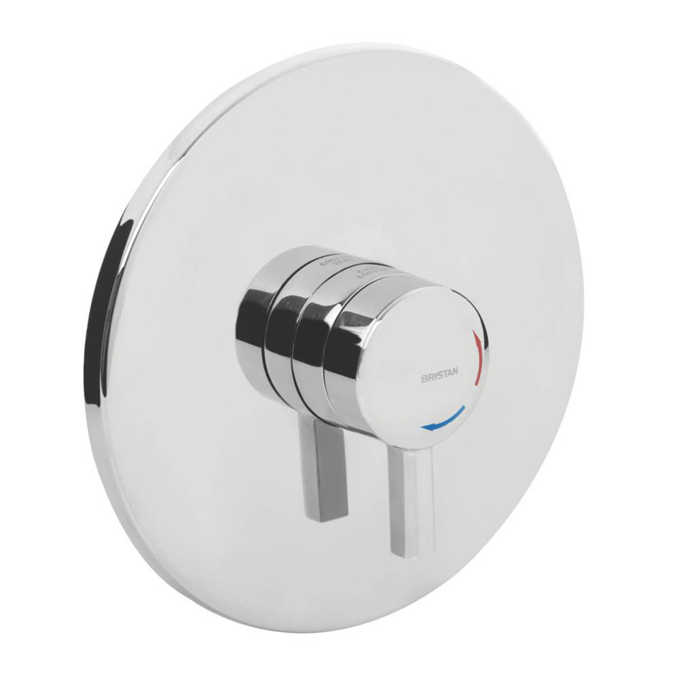 Bristan Shower Valve Concealed Thermostatic Single Outlet Chrome Commercial - Image 1