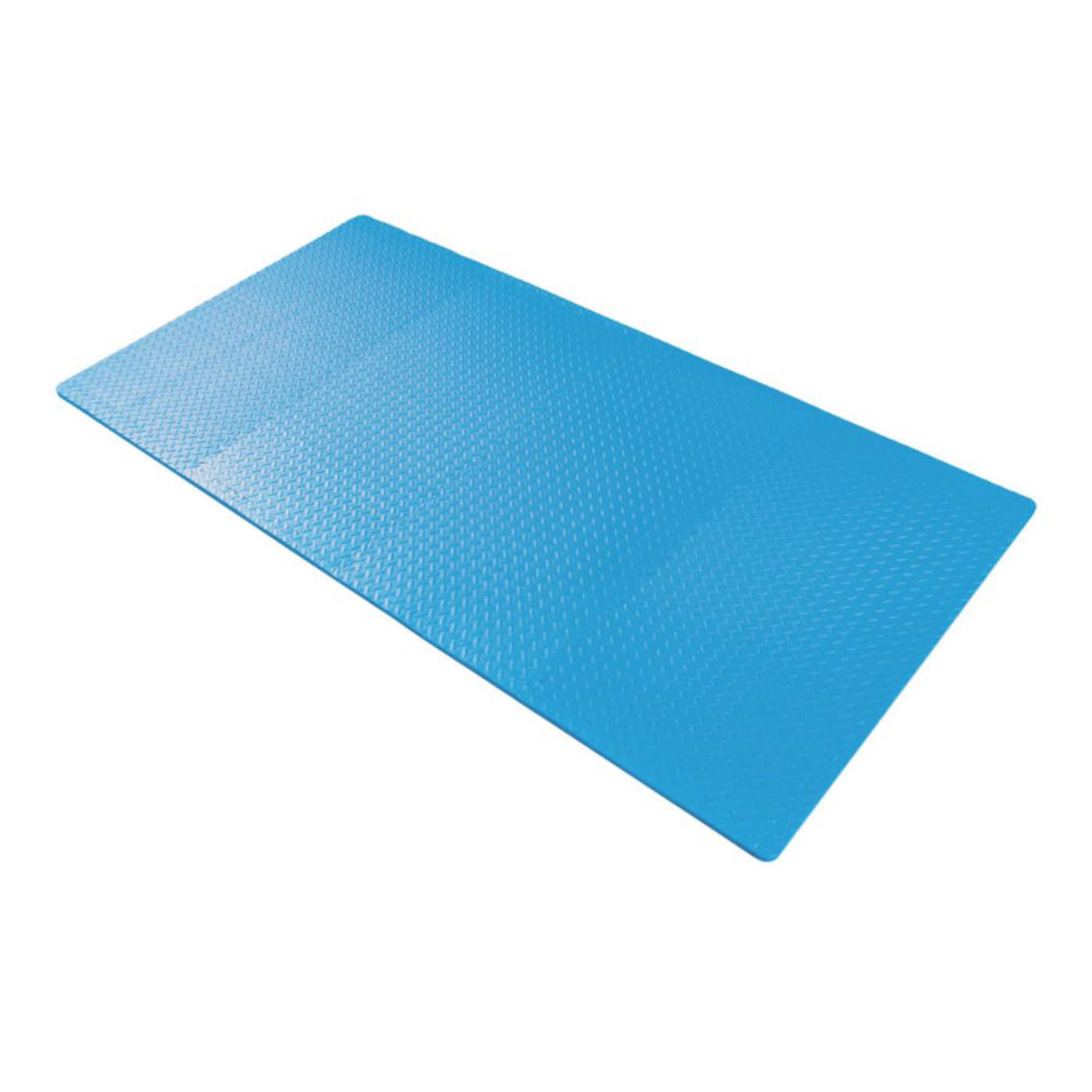 Interlocking Floor Tiles Foam Anti Slip Thick Impact Resistant Blue 20mm 8 Pack - Image 3