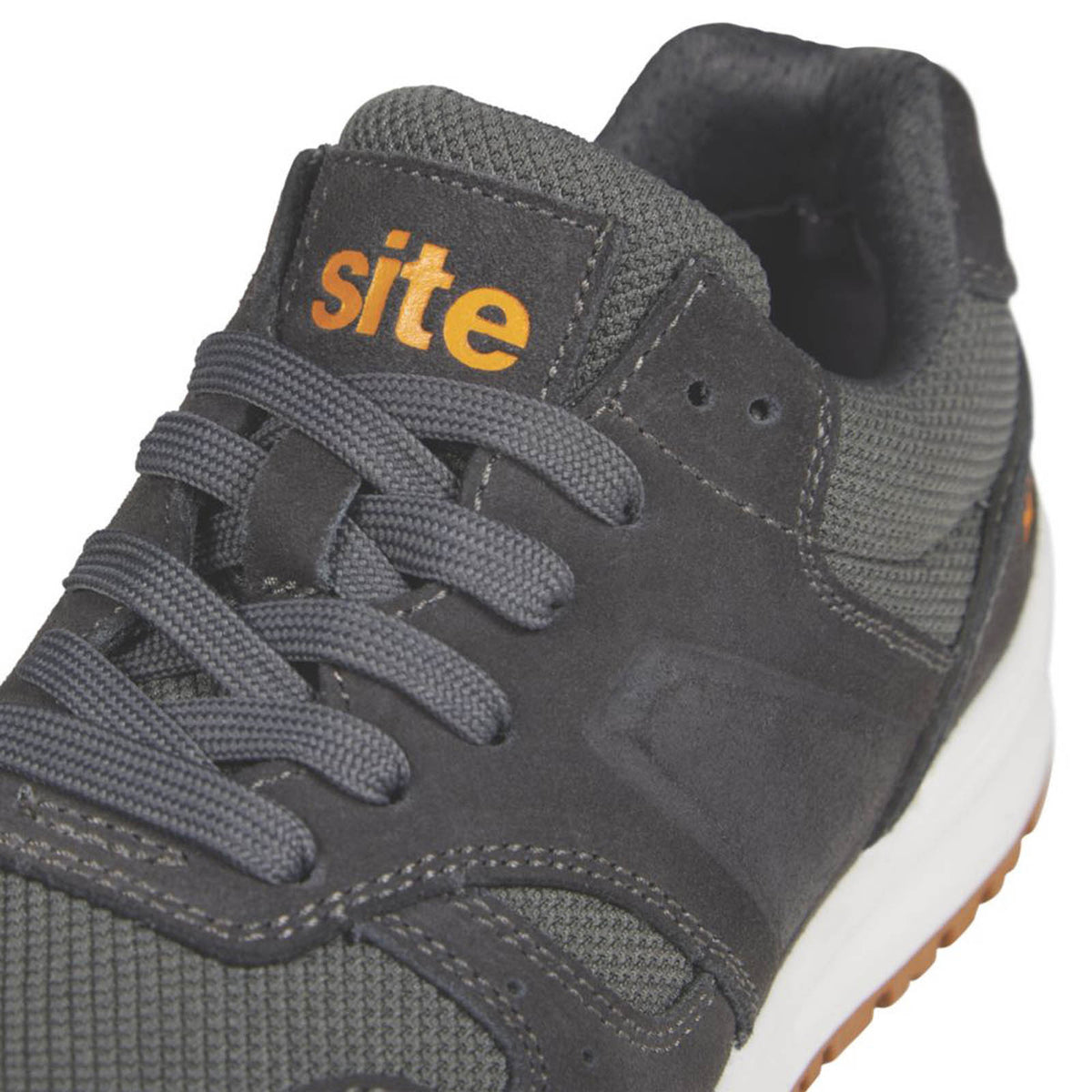 Site Safety Trainers Mens Lillak Wide Fit Grey Work Boots Composite Toe Size 9 - Image 4