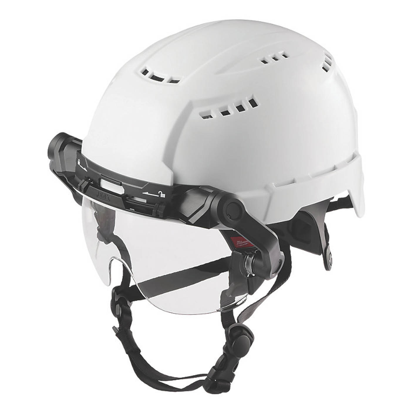 Milwaukee Safety Visor Unisex Clear Eyes Protection Anti Fog Adjustable - Image 2