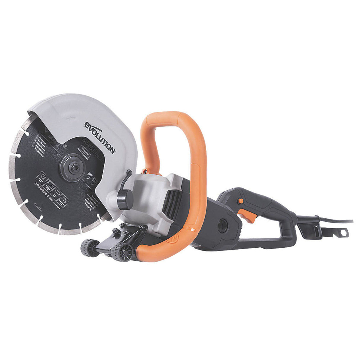 Evolution Disc Cutter Masonry Metal R230DCT 230mm Spindle Lock 2000W - Image 1