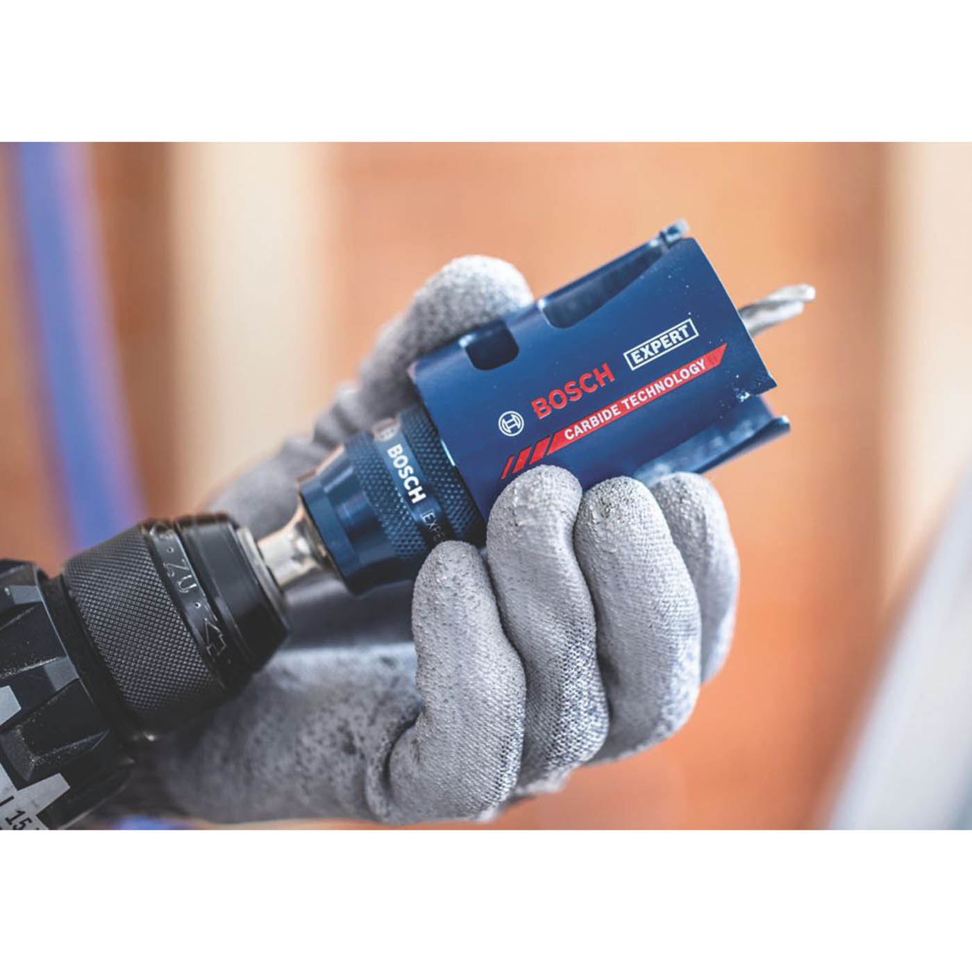 Bosch Expert Holesaw Carbide For Softwood Brick Soft Tiles Plastics GFK 98mm - Image 4