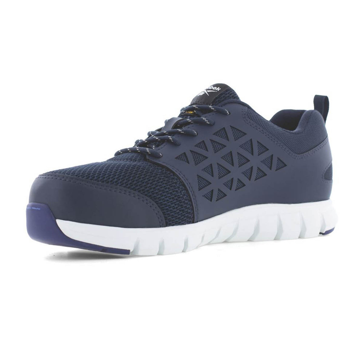 Reebok Safety Trainers Mens Wide Fit Navy Blue Work Boots Aluminium Toe Size 9 - Image 5