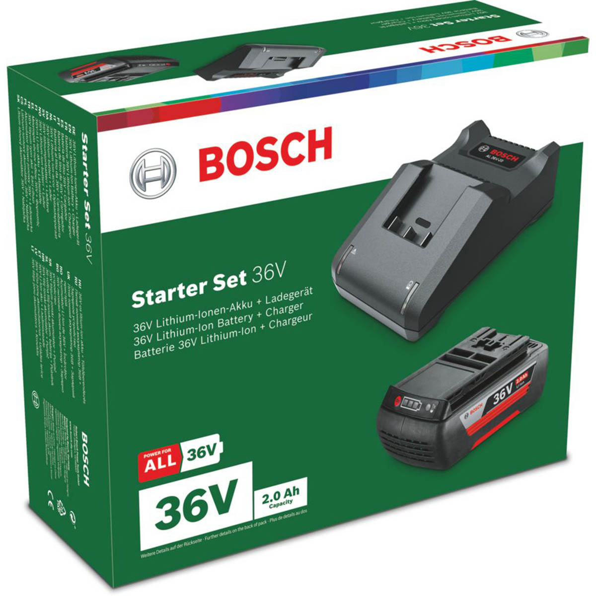 Bosch Battery And Charger Set 36V 2Ah Li-Ion Power for All For Garden Tools - Image 5