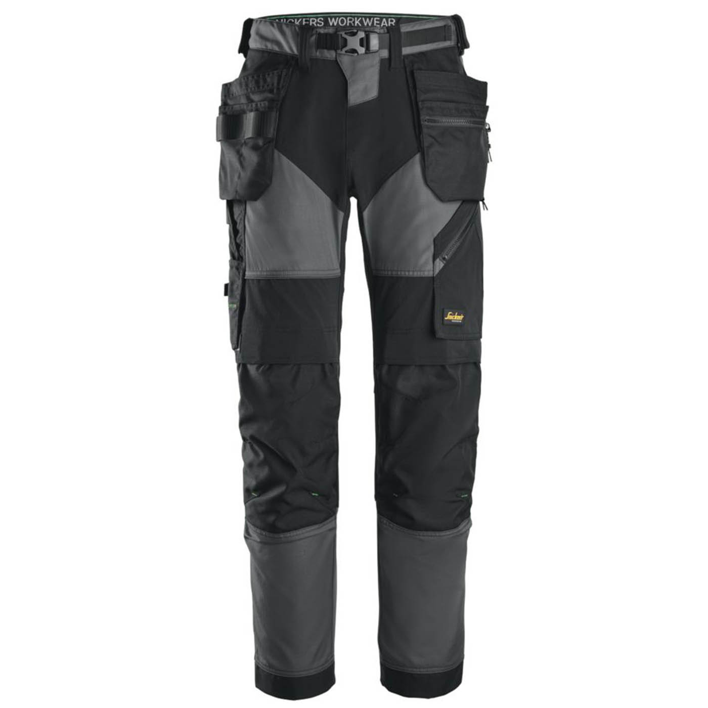 Snickers Work Trousers Mens Regular Fit Grey Stretch Multi Pockets Cargo 35W 30L - Image 1
