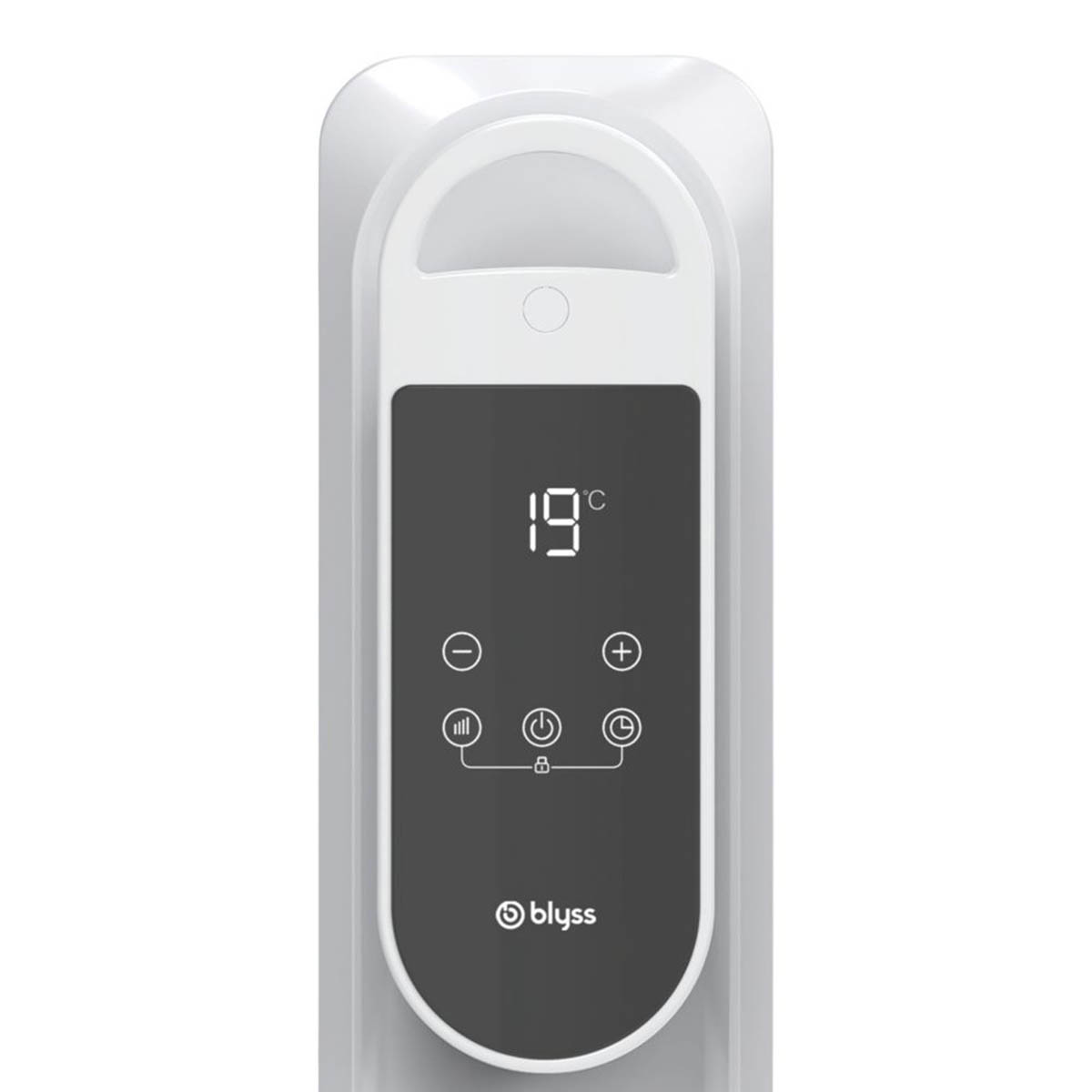 Blyss Oil Filled Radiator Electric Portable White 3 Heat Settings Timer 1500W - Image 5