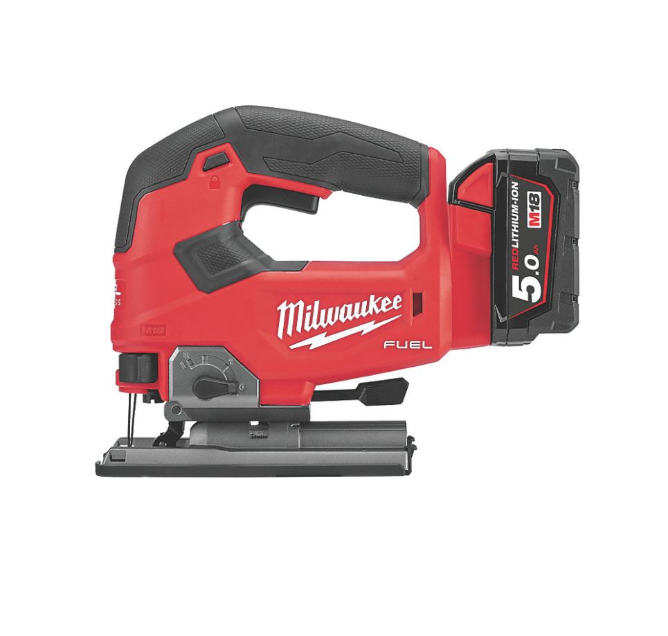 Milwaukee Jigsaw Cordless 18V 2x5.0Ah Li-Ion M18FJS-502XFUEL Brushless Compact - Image 2