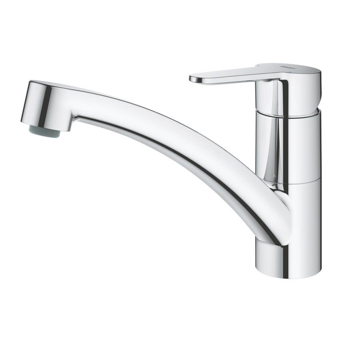Grohe Kitchen Mono Mixer Tap Start Eco Faucet Chrome Single Lever Low Profile - Image 2